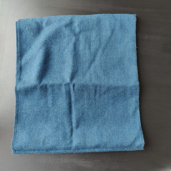 Vintage | 100% wool | blue 🔵 Men's scarf 🧣 - Picture 4 of 7